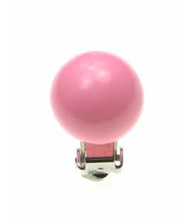 roze clipoorbellen (1,4 cm)