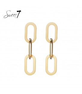 Goudkleurige oorhangers