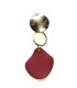 Goudkleurige Oorclips met Rode Hanger - Stijlvolle Accessoires voor Elegante Vrouwen