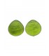 Oorclips groen met een parelmoerlook van Culture mix