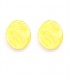 Oorclips geel met een vrolijke uitstraling