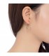 Oorclips goudkleurige ronde clips, tijdloos
